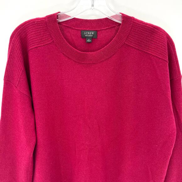 J.Crew Hi Low women’s cashmere oversized sweater - Picture 2 of 7